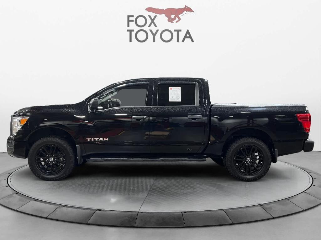 used 2021 Nissan Titan car, priced at $27,230