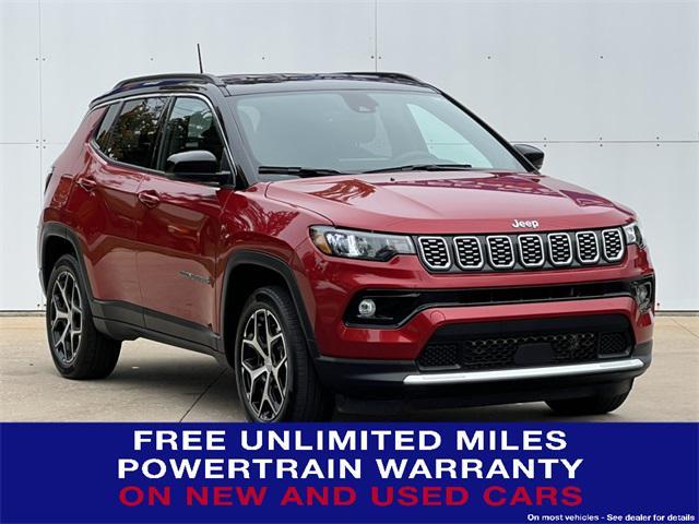 used 2024 Jeep Compass car, priced at $24,550