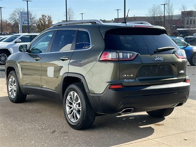 used 2021 Jeep Cherokee car, priced at $21,600