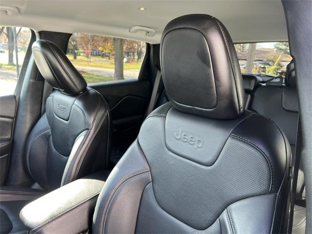 used 2021 Jeep Cherokee car, priced at $21,600