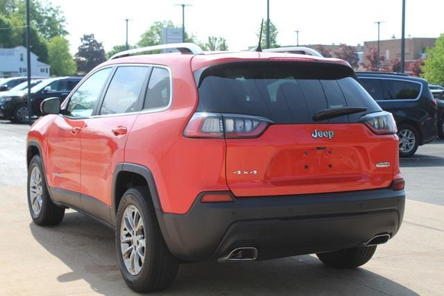 used 2021 Jeep Cherokee car, priced at $24,690