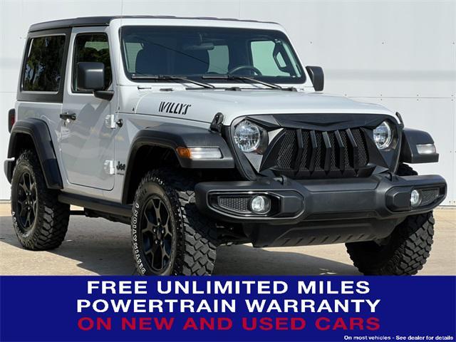used 2021 Jeep Wrangler car, priced at $27,998