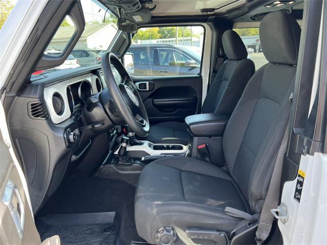 used 2021 Jeep Wrangler car, priced at $27,500