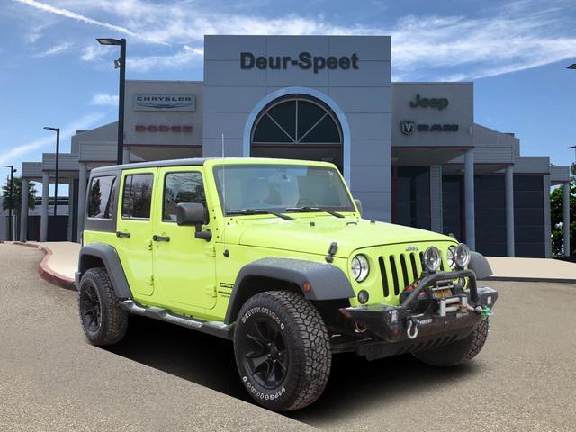 used 2016 Jeep Wrangler Unlimited car, priced at $15,990