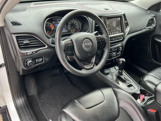 used 2022 Jeep Cherokee car, priced at $21,800