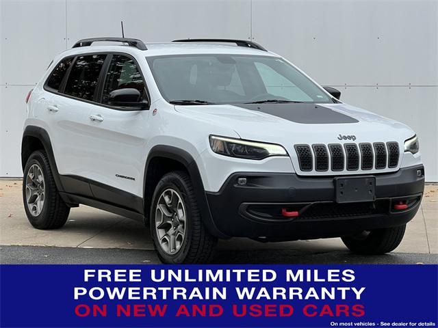 used 2022 Jeep Cherokee car, priced at $21,800