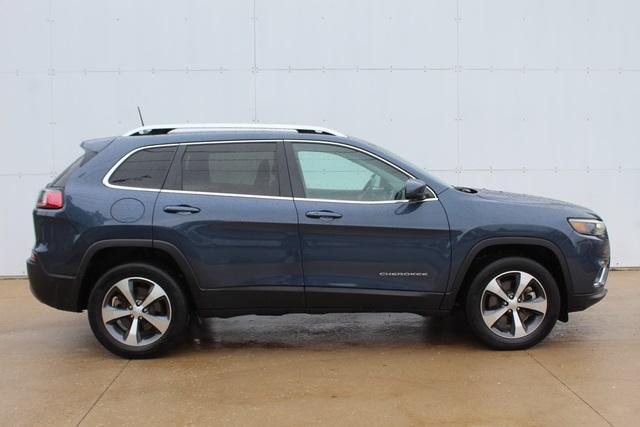 used 2021 Jeep Cherokee car, priced at $25,550