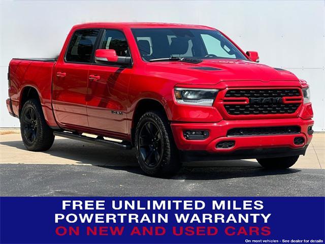 used 2022 Ram 1500 car, priced at $39,990