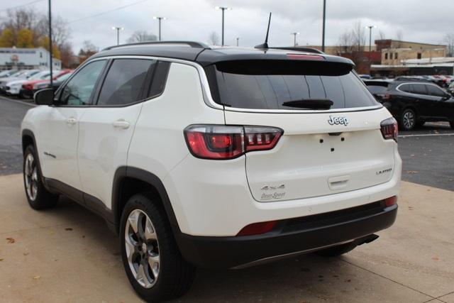 used 2021 Jeep Compass car, priced at $22,509