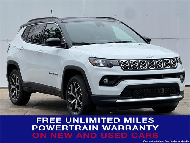 new 2025 Jeep Compass car, priced at $33,840