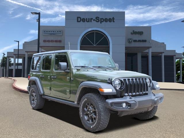 used 2021 Jeep Wrangler car, priced at $30,600