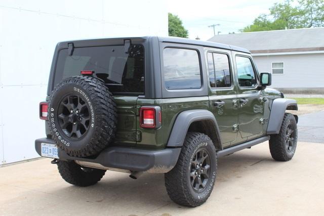 used 2021 Jeep Wrangler car, priced at $30,390