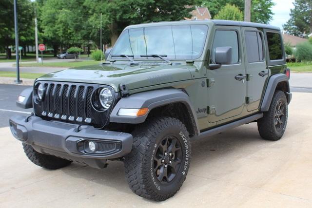 used 2021 Jeep Wrangler car, priced at $30,390