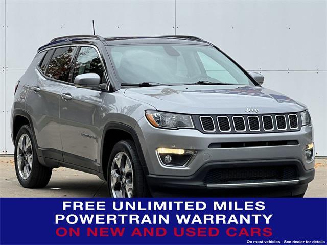 used 2020 Jeep Compass car, priced at $14,700