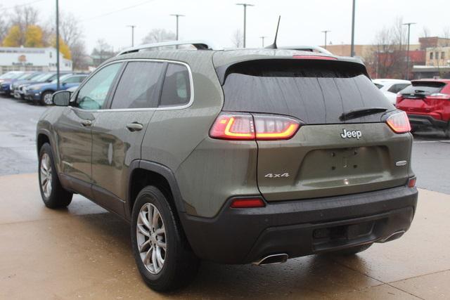 used 2021 Jeep Cherokee car, priced at $24,254