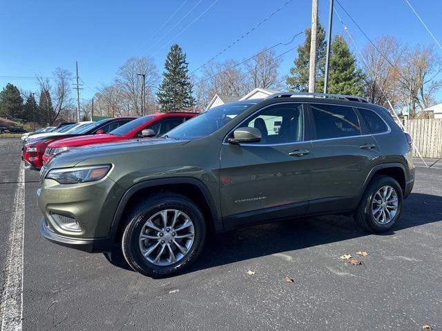 used 2021 Jeep Cherokee car, priced at $24,254