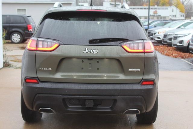 used 2021 Jeep Cherokee car, priced at $24,254