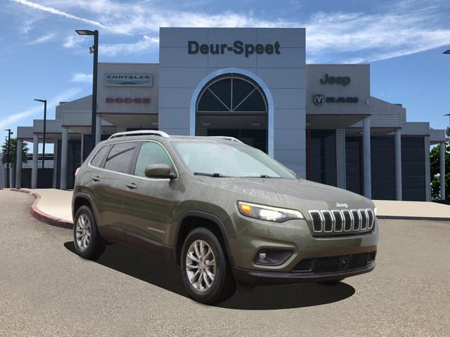 used 2021 Jeep Cherokee car, priced at $24,254