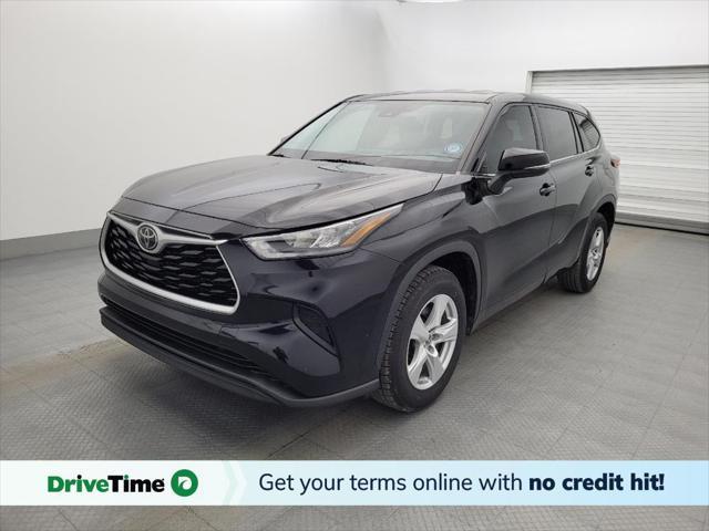 used 2020 Toyota Highlander car, priced at $24,895