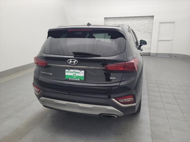 used 2019 Hyundai Santa Fe car, priced at $21,195