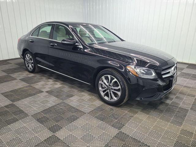 used 2018 Mercedes-Benz C-Class car, priced at $22,995