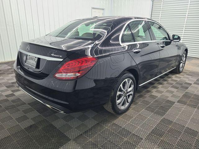 used 2018 Mercedes-Benz C-Class car, priced at $22,995