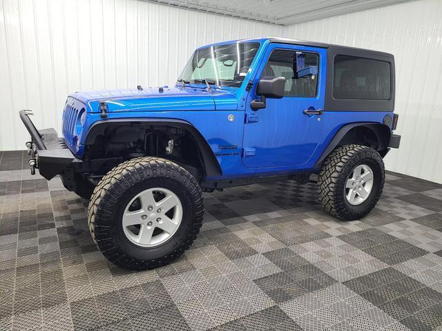 used 2015 Jeep Wrangler car, priced at $18,995