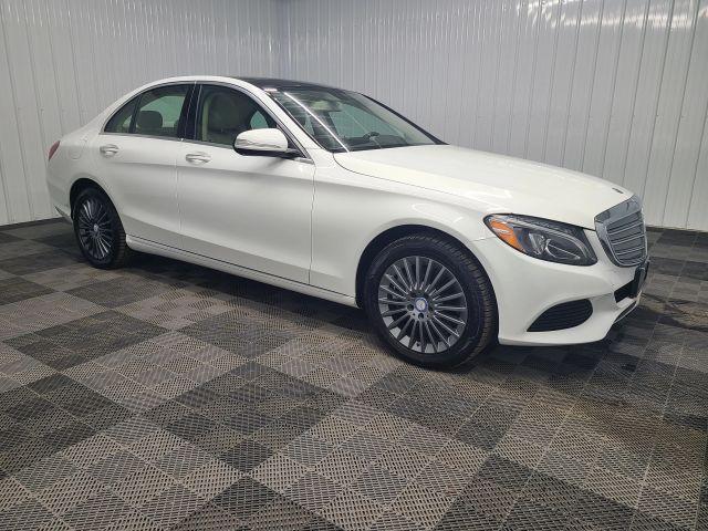 used 2015 Mercedes-Benz C-Class car, priced at $15,995
