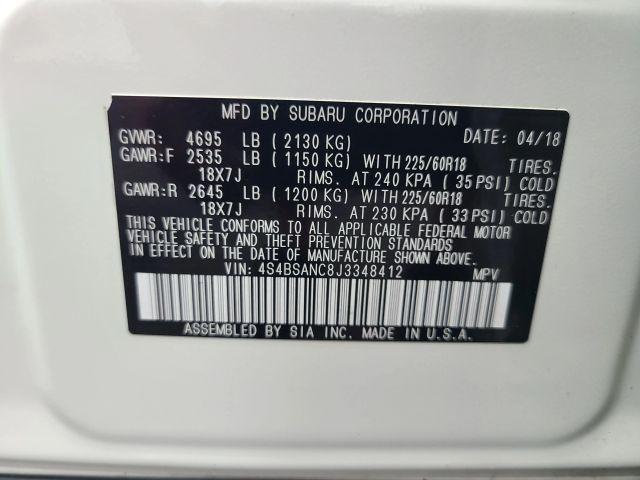 used 2018 Subaru Outback car, priced at $19,995