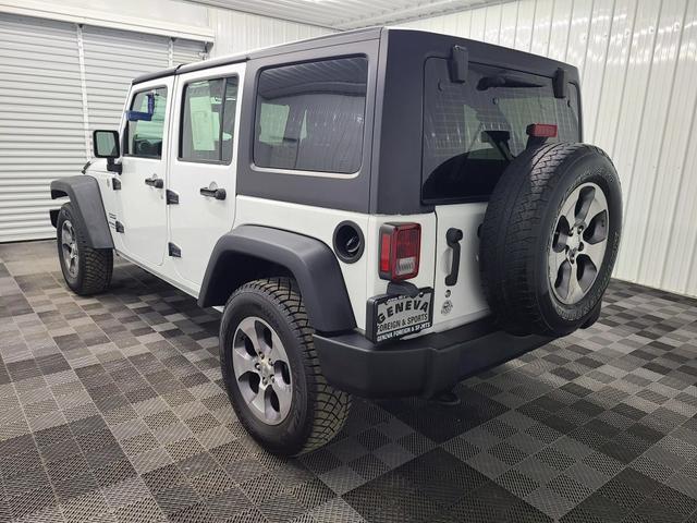 used 2016 Jeep Wrangler Unlimited car, priced at $18,888