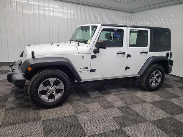 used 2016 Jeep Wrangler Unlimited car, priced at $18,888