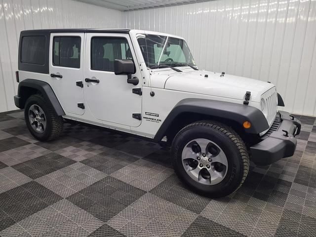 used 2016 Jeep Wrangler Unlimited car, priced at $18,888