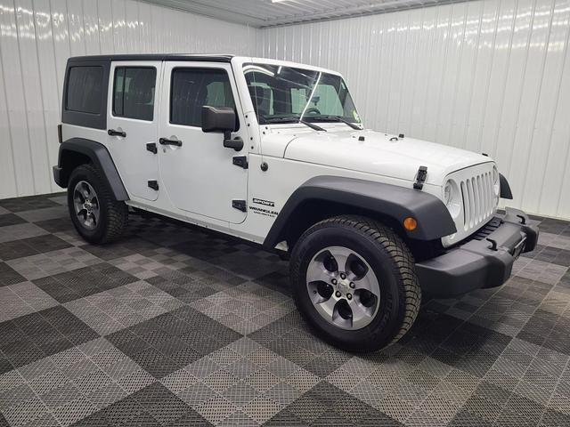 used 2016 Jeep Wrangler Unlimited car, priced at $18,888