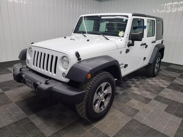 used 2016 Jeep Wrangler Unlimited car, priced at $18,888