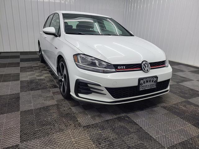 used 2018 Volkswagen Golf GTI car, priced at $18,995