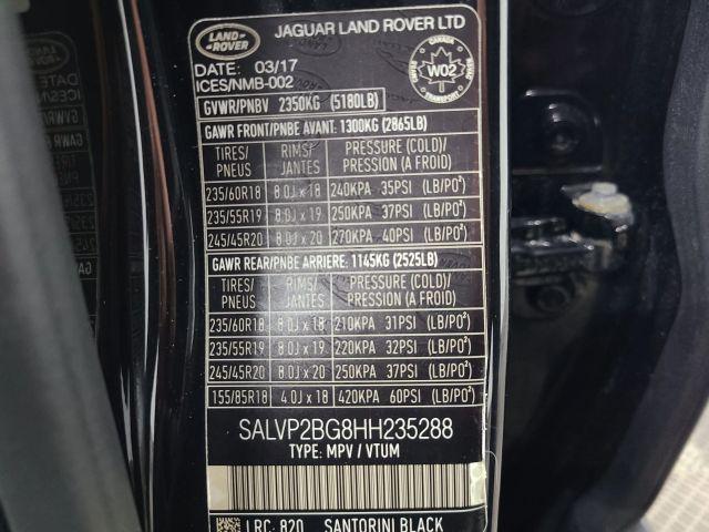 used 2017 Land Rover Range Rover Evoque car, priced at $13,777