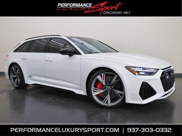 used 2021 Audi RS 6 Avant car, priced at $107,900