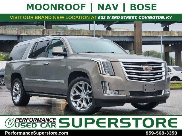 used 2017 Cadillac Escalade ESV car, priced at $38,449