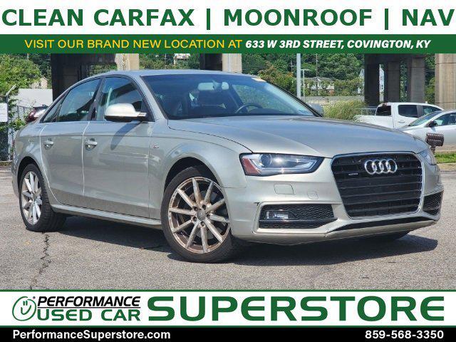 used 2014 Audi A4 car, priced at $13,999