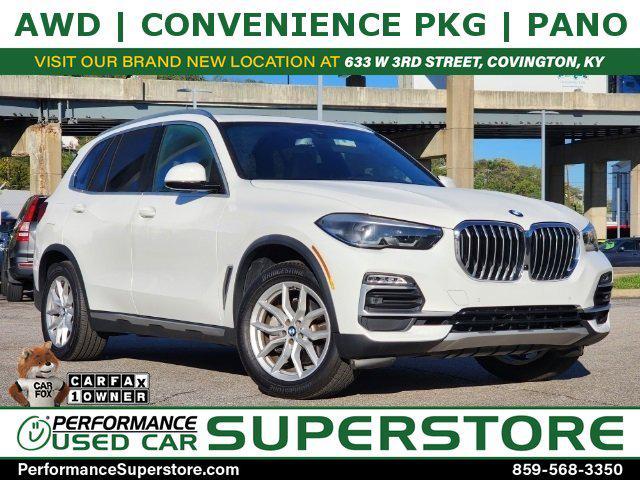 used 2021 BMW X5 car, priced at $44,446