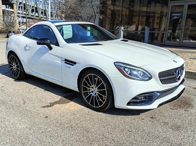 used 2017 Mercedes-Benz AMG SLC 43 car, priced at $35,490