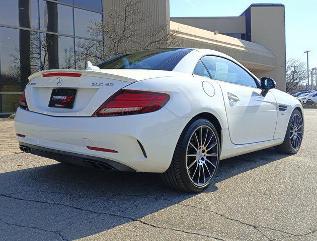 used 2017 Mercedes-Benz AMG SLC 43 car, priced at $35,490