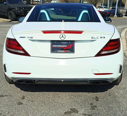 used 2017 Mercedes-Benz AMG SLC 43 car, priced at $35,490