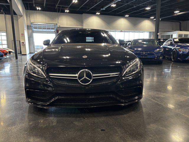 used 2018 Mercedes-Benz AMG C 63 car, priced at $41,990