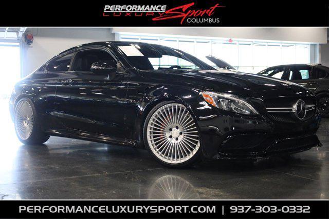 used 2018 Mercedes-Benz AMG C 63 car, priced at $40,900
