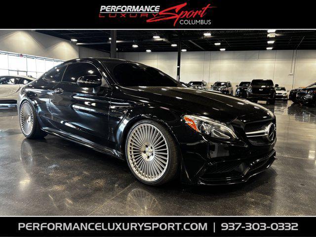 used 2018 Mercedes-Benz AMG C 63 car, priced at $41,990