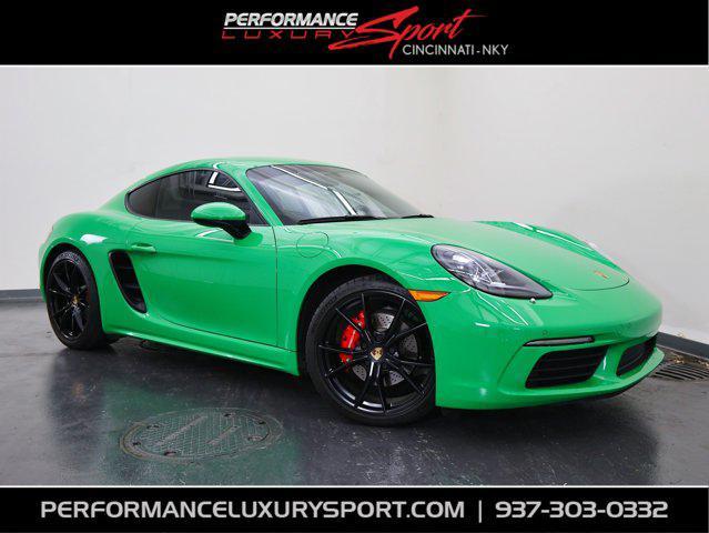 used 2023 Porsche 718 Cayman car, priced at $83,990