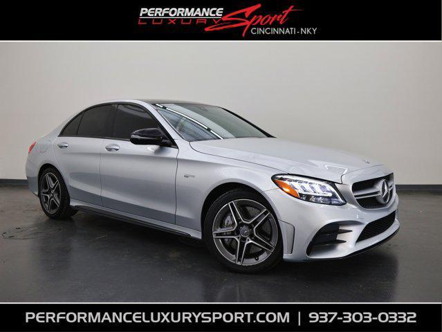 used 2020 Mercedes-Benz AMG C 43 car, priced at $32,900