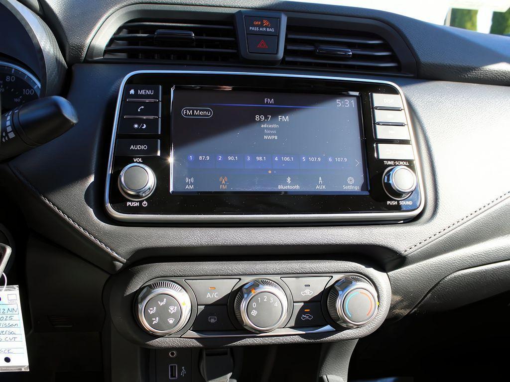 new 2025 Nissan Versa car, priced at $21,945