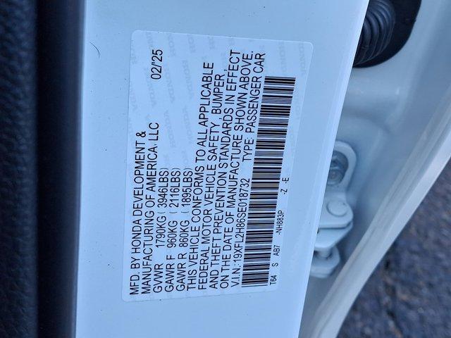 new 2025 Honda Civic car, priced at $29,055